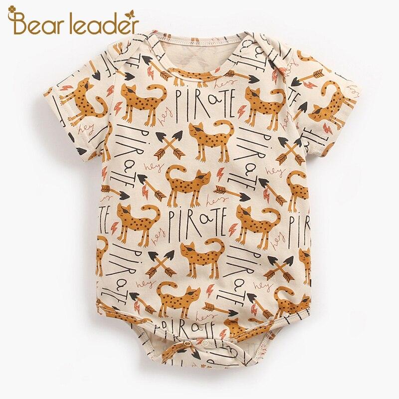 Bear Leader Newborn Princess Baby Girls Bodysuits Cotton Baby Summer Clothing Cute Flowers Infant Clothes Ropa De Bebe Rompers - BabiBooms