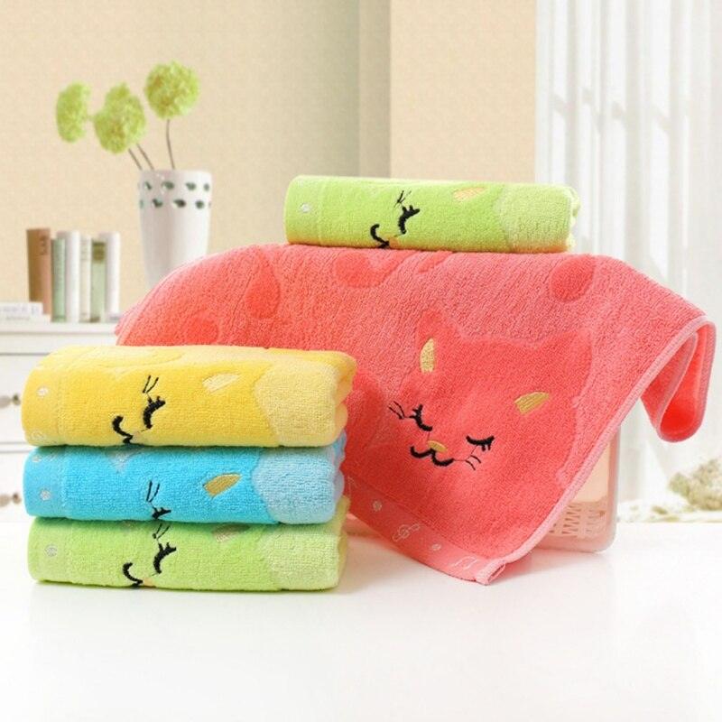 Adorable Cartoon Baby Towel - Cute Superfine Fiber for Bath & Wipe