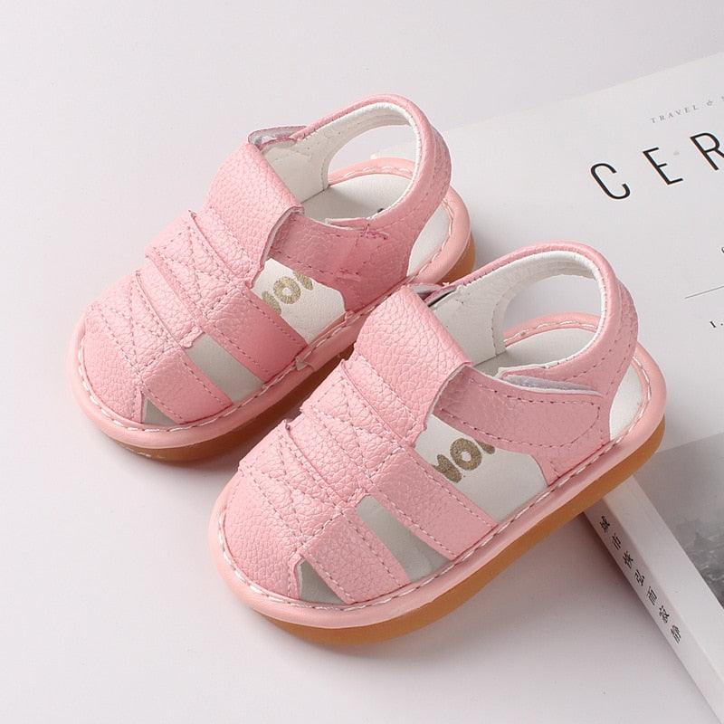 Fashion Summer Baby Girls Boys Sandals Newborn Infant Shoes Casual Soft Bottom Non-Slip Breathable Shoes Pre Walker - BabiBooms