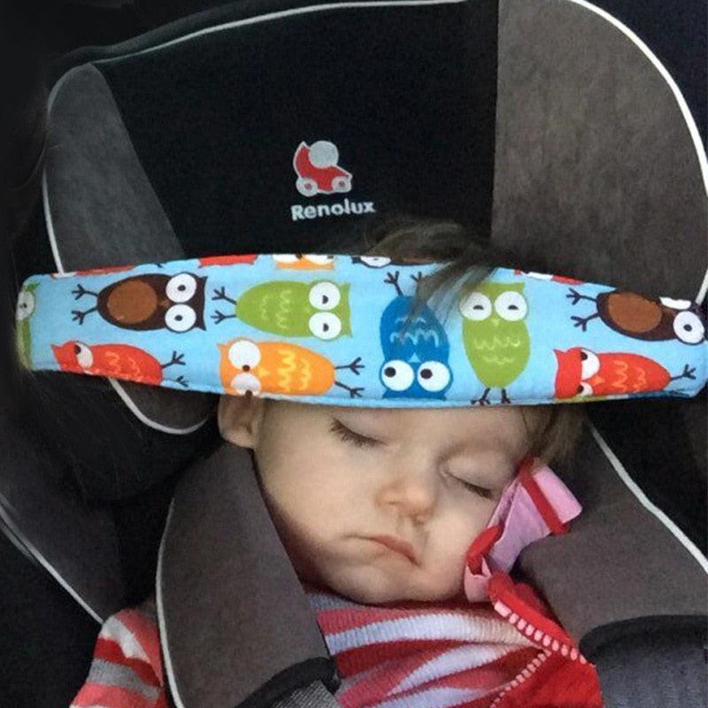 Baby Car Safety Belt Auto Seat Belts Sleep Aid Head Support for Kids Toddler Auto Seat Travel Sleep Aid Head Fixed Strap - BabiBooms