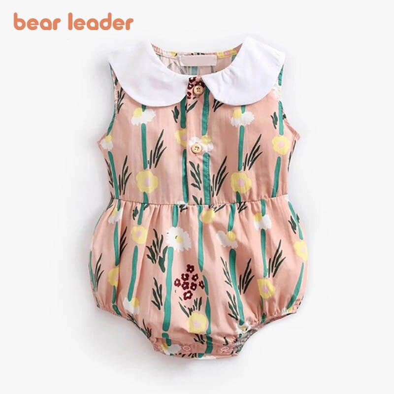 Bear Leader Newborn Baby Girls Bodysuits in Cotton