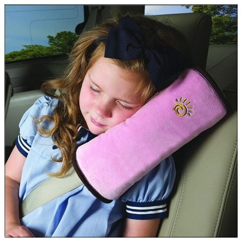 Child Safety Shoulder Guard: Car Seat Belt Adjustment Retainer